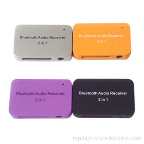 Bluetooth audio receiver for iPhone 6, 2-in-1 with five colors